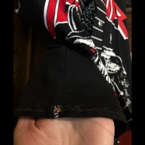 Original Toxic Vision Slayer thrash metal vest - Picture 3 of 10